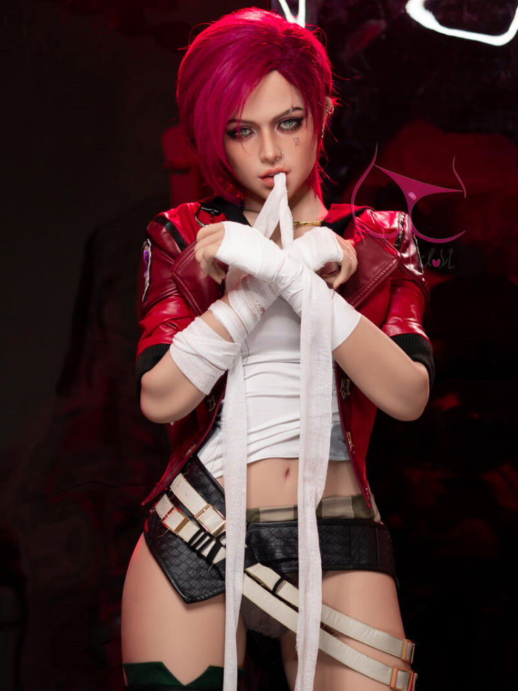 Sophiemina red hair anime TPE sex doll Fun West Doll